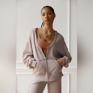 Out From Under Gabi Scoop Neck Hoodie Sweatshirt Size Small